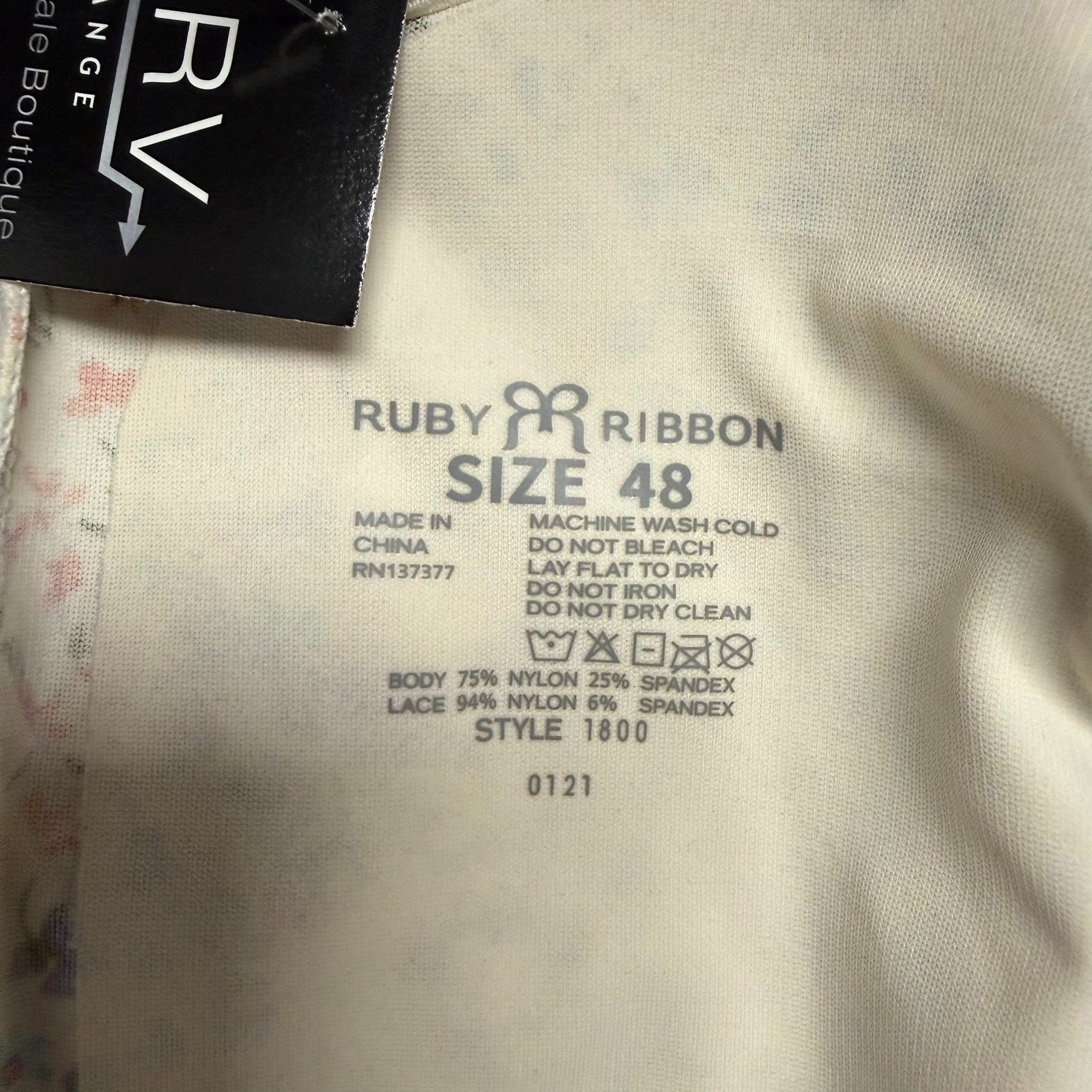 Ruby Ribbon Sizing Guide CURV EXCHANGE Plus Size Resale Online
