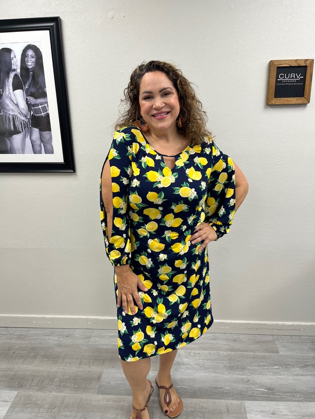 Torrid lemon dress top