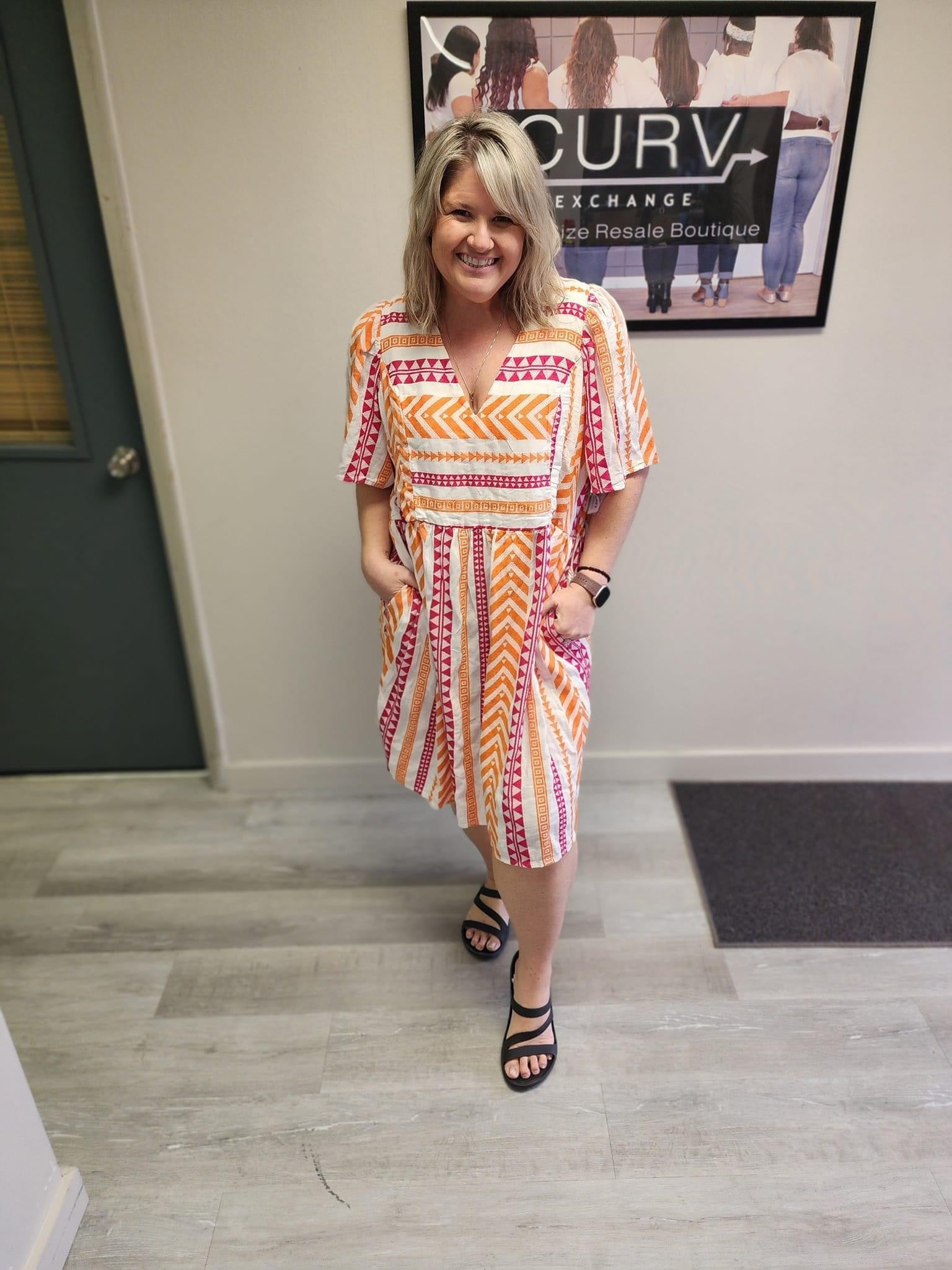 Old Navy Jacquard Mini Swing Dress NEW Size XL Tall
