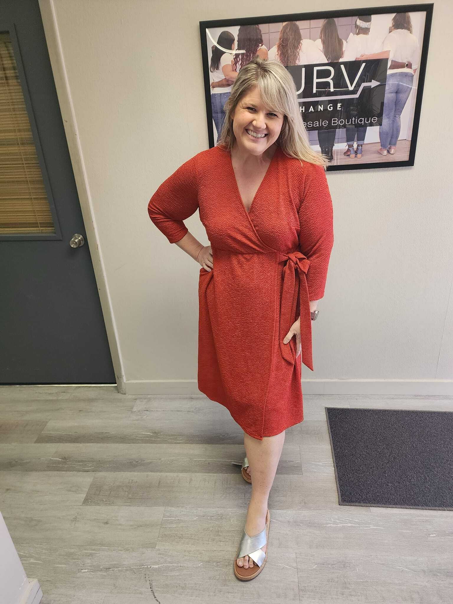 Wrap dress size 16 outlet